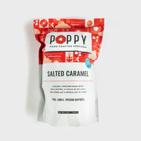 Thumbnail for Poppy Hand-Crafted Popcorn in Salted Caramel flavor, made with real butter and sea salt