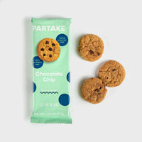 Thumbnail for Partake Chocolate Chip soft cookies in teal packaging labeled vegan and gluten-free