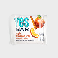 Thumbnail for YES Bar Apple Cinnamon Crisp with almonds and walnuts, vegan and gluten-free snack bar