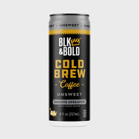 Thumbnail for BLK & Bold Cold Brew Coffee can, dark roast blend, 8 fl oz
