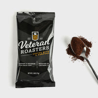 Thumbnail for Bag of Veteran Roasters coffee roasted in Chicago to support U.S. veterans
