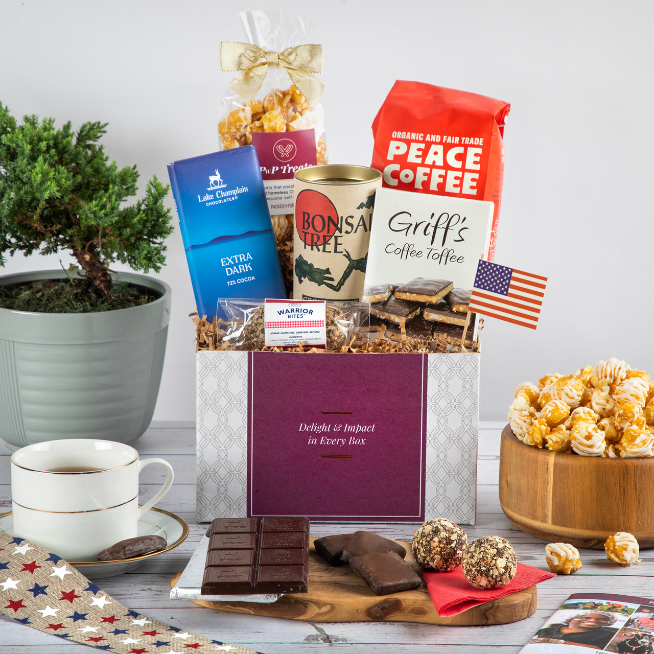 American Pride Gift Basket