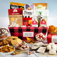 Thumbnail for Bountiful Holiday Cheer Gift Basket