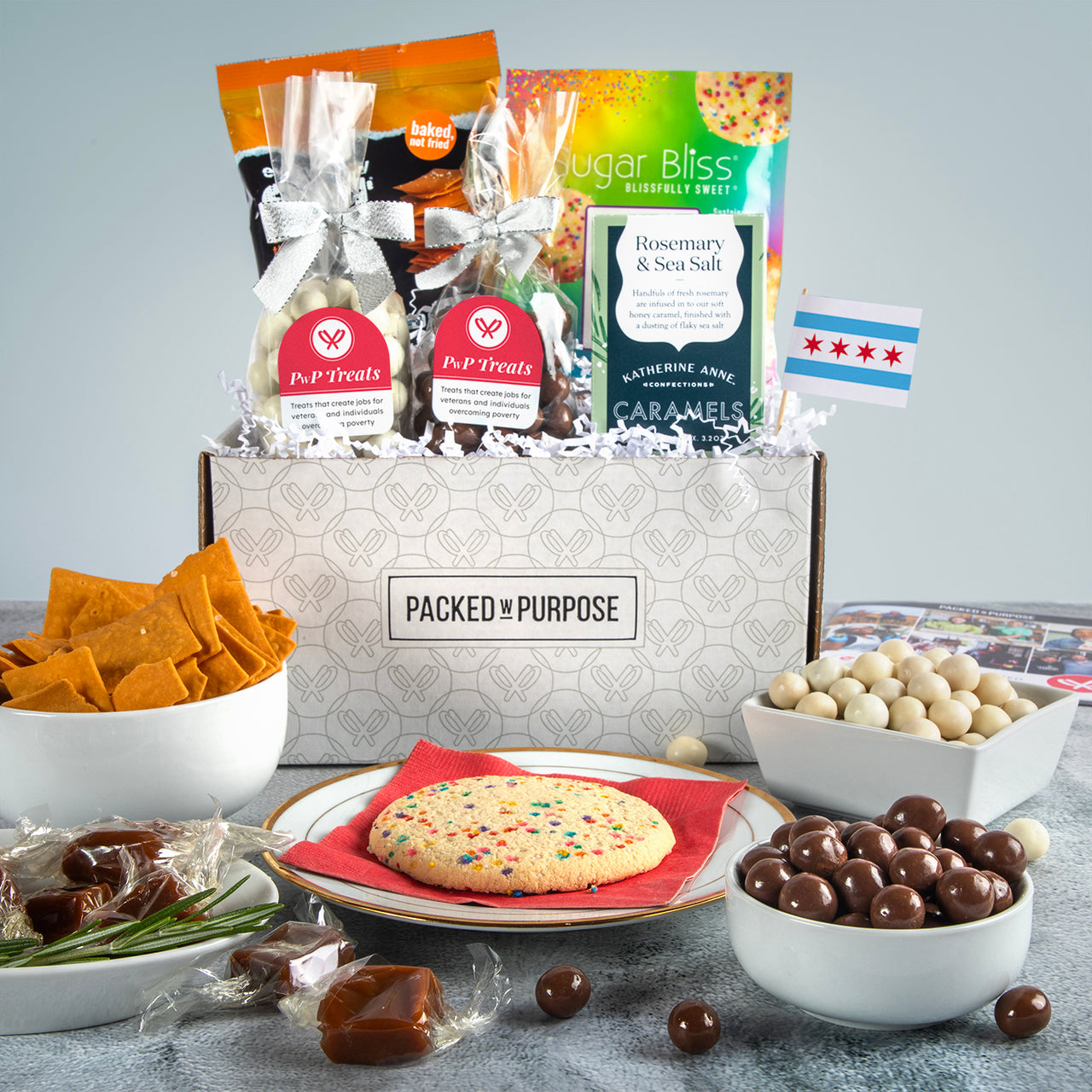 Chicago Gourmet Goodness Gift Basket