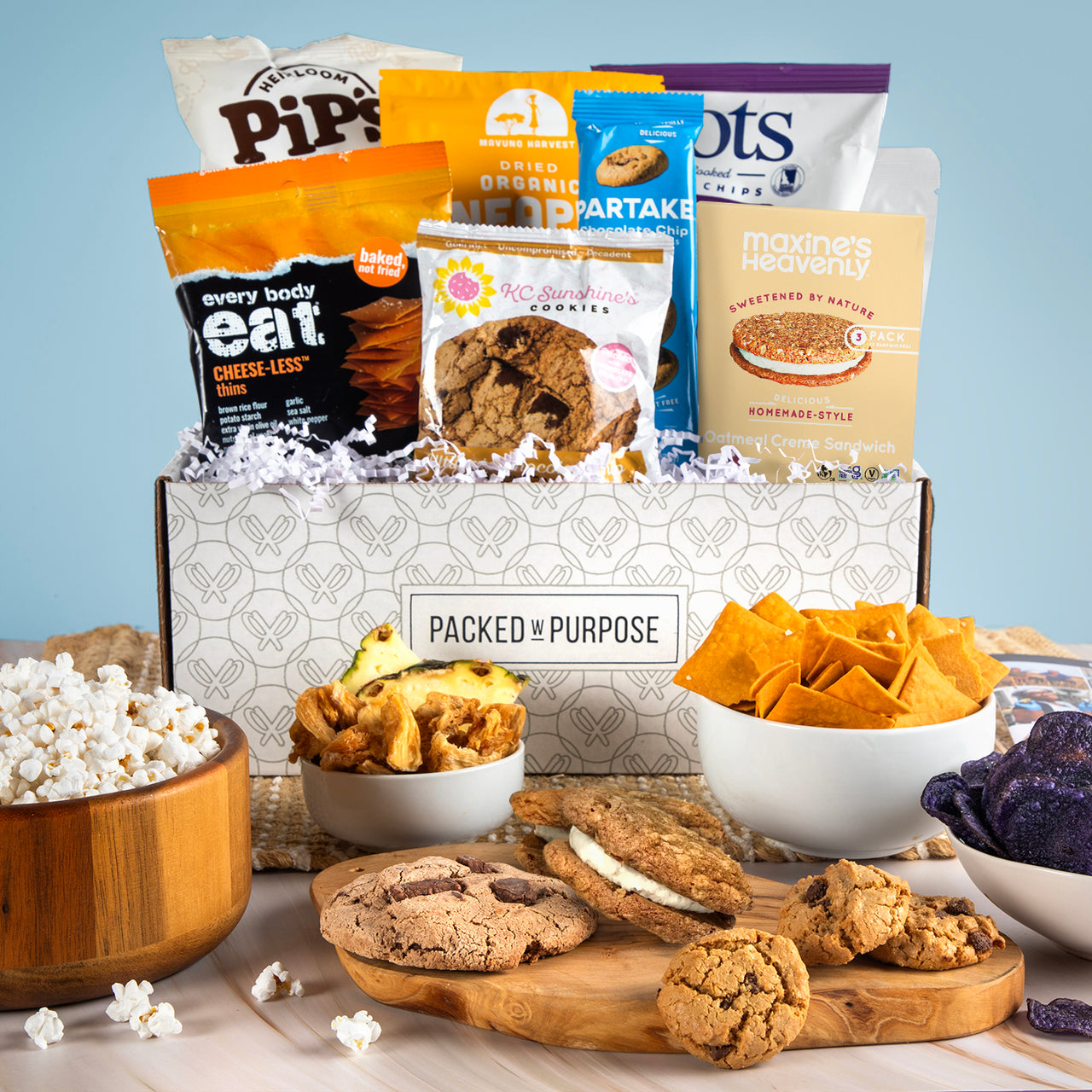 Gluten & Nut-Free Vegan Treats Gift Basket