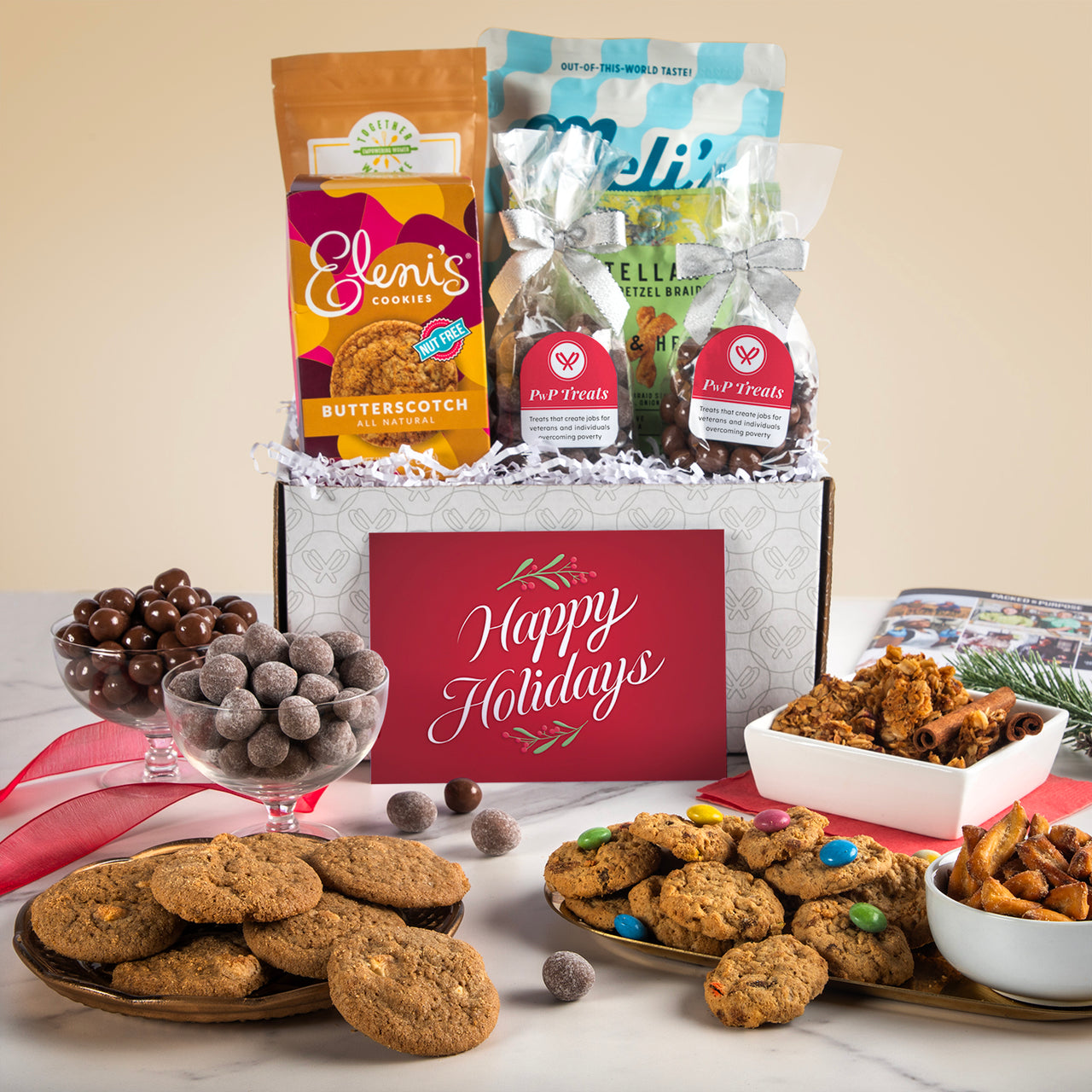 Holiday Cheer Gift Basket