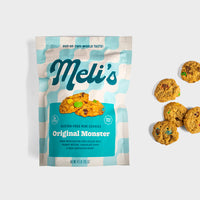 Thumbnail for Meli's gluten-free mini cookies, made with peanut butter, and chocolate. Perfect for corporate gifting