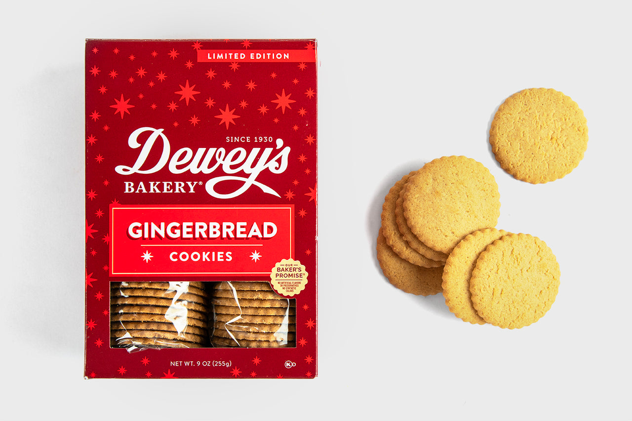 Thin and crispy gingerbread cookies