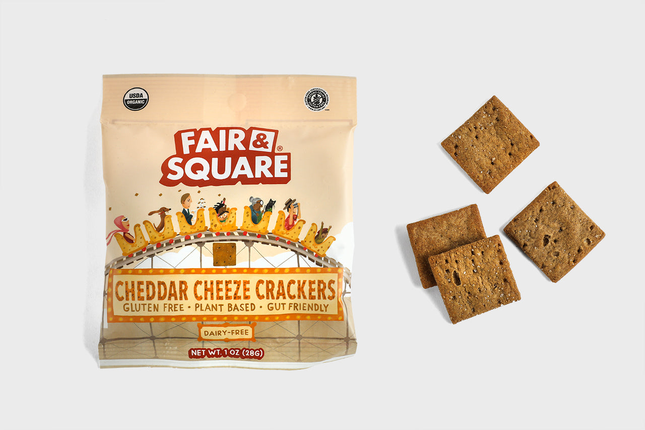Cheddar Cheese Crackers from Fair & Square