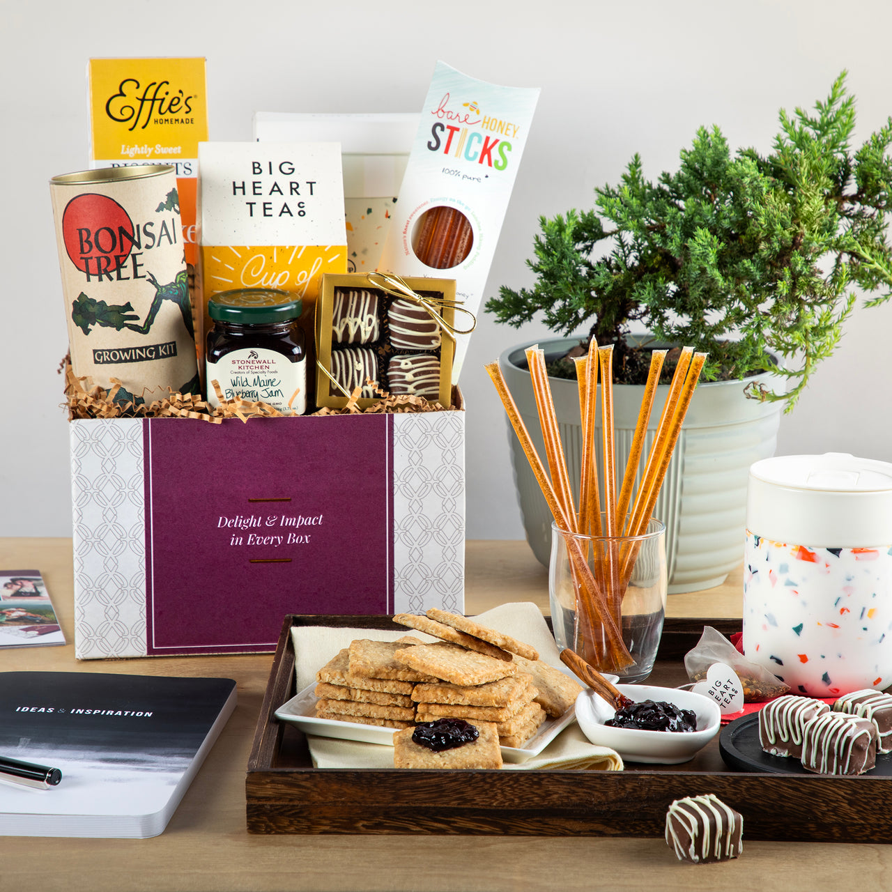 Positive Vibes Gift Basket