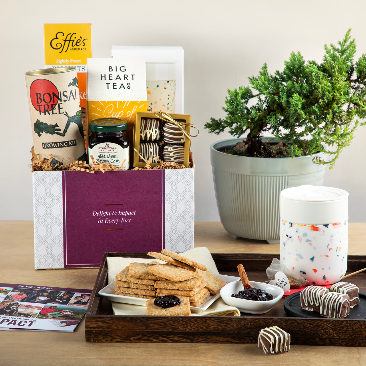 Positive Vibes Gift Basket