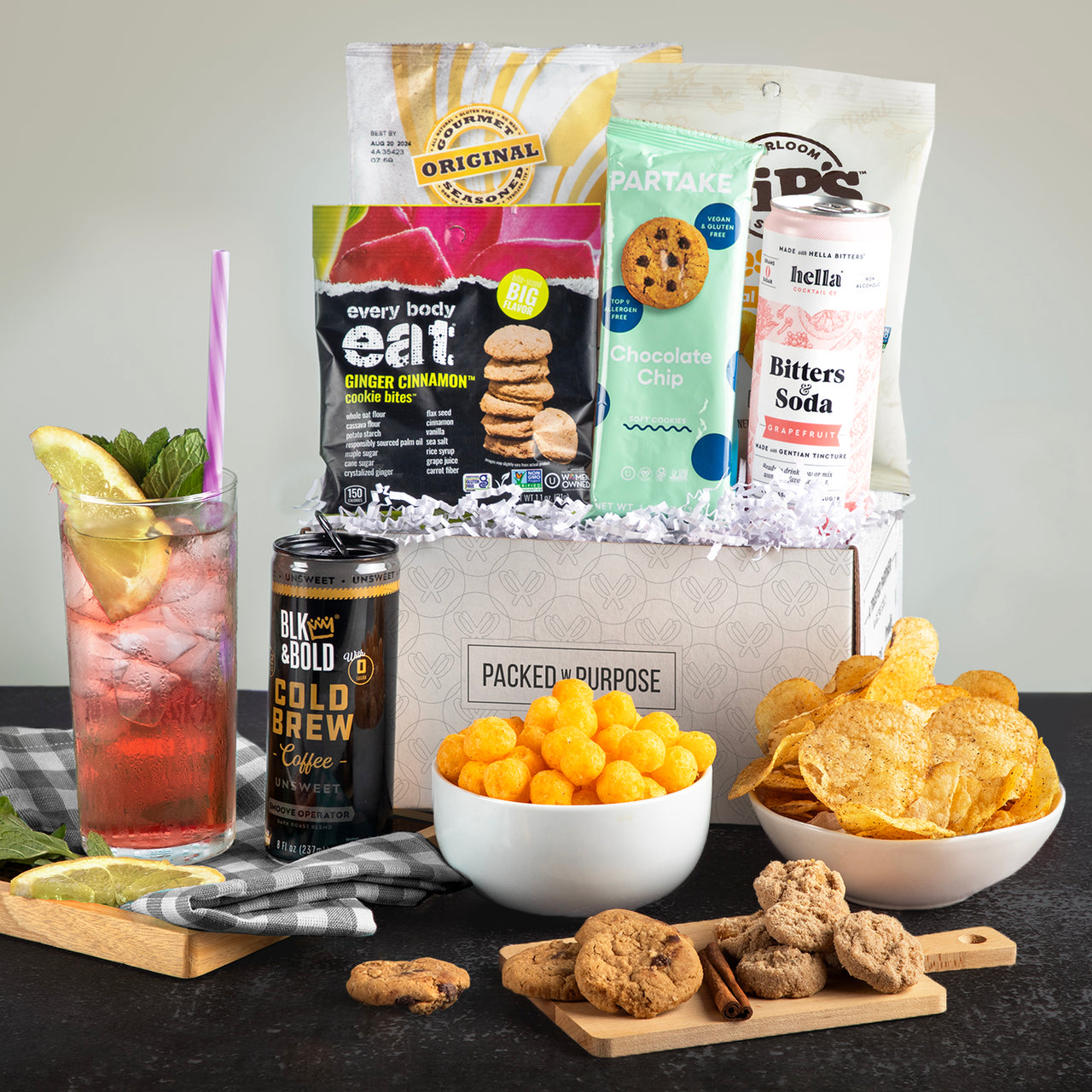 A Refreshing Thank You Gift Basket