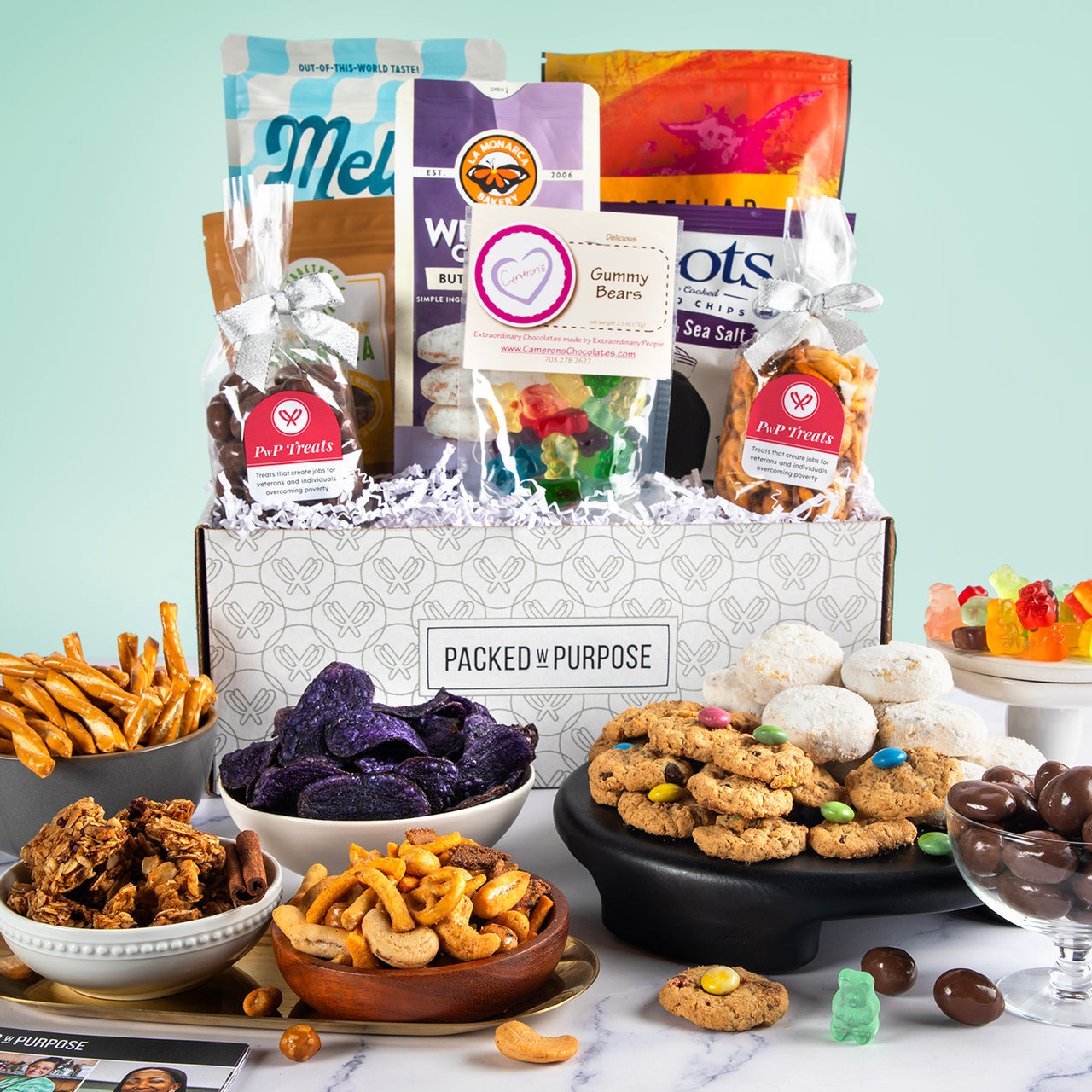 Sweet, Savory & Shareable Gift Basket