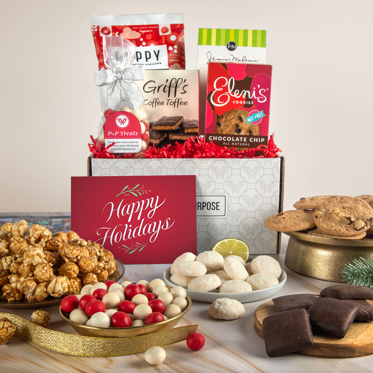 A Sweet Thanks Holiday Gift Basket
