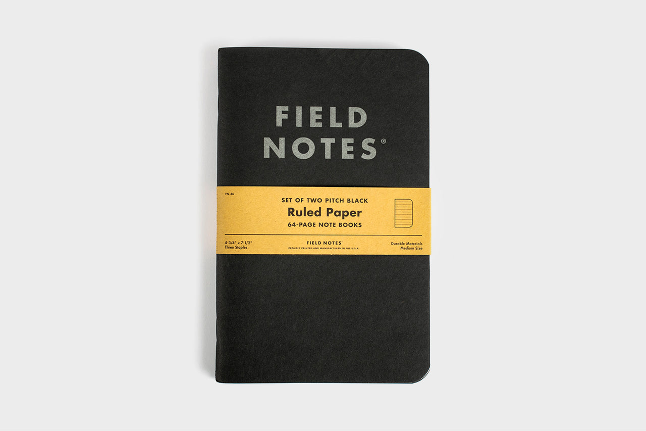 Two-pack of versatile, ruled notebooks, USA-made, 64 pages 