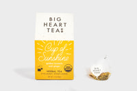 Thumbnail for Organic herbal tea blend of golden turmeric and ginger from Big Heart Tea