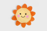 Thumbnail for Hand-knit soft sunshine rattle